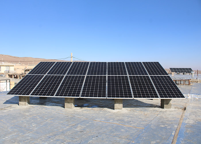 20 solar power plants of 5KW, Yazd support plan