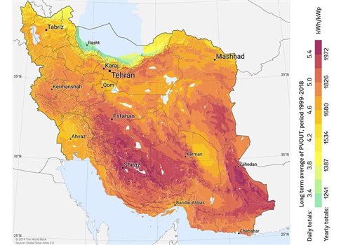 پتانسیل‌های نهفته؛ مناطق مناسب برای انرژی خورشیدی در ایران