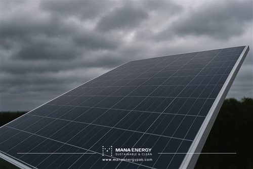 تست تعیین توان پنل خورشیدی در شرایط تابش ضعیف