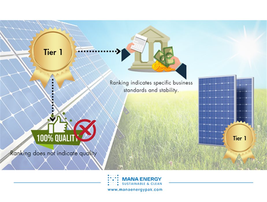 آشنایی با مفهوم  Tier 1 در صنعت پنل های خورشیدی