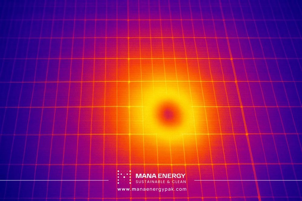 تست مقاومت پنل خورشیدی در برابر نقطه داغ